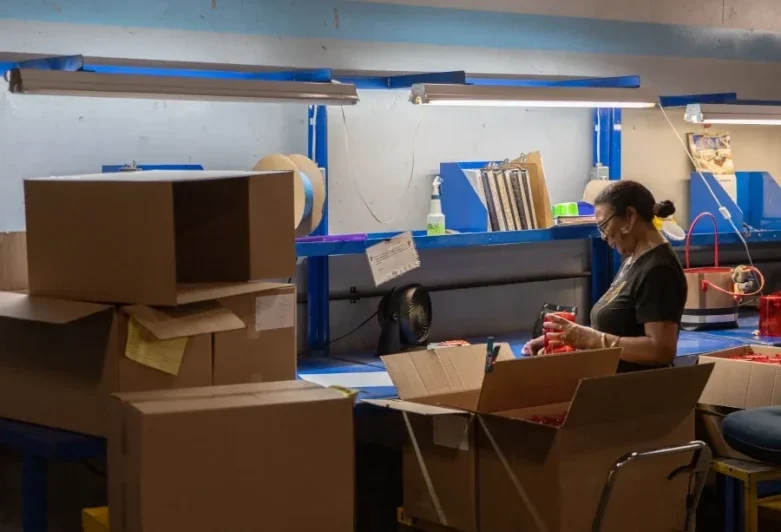 Automotive rubber products room